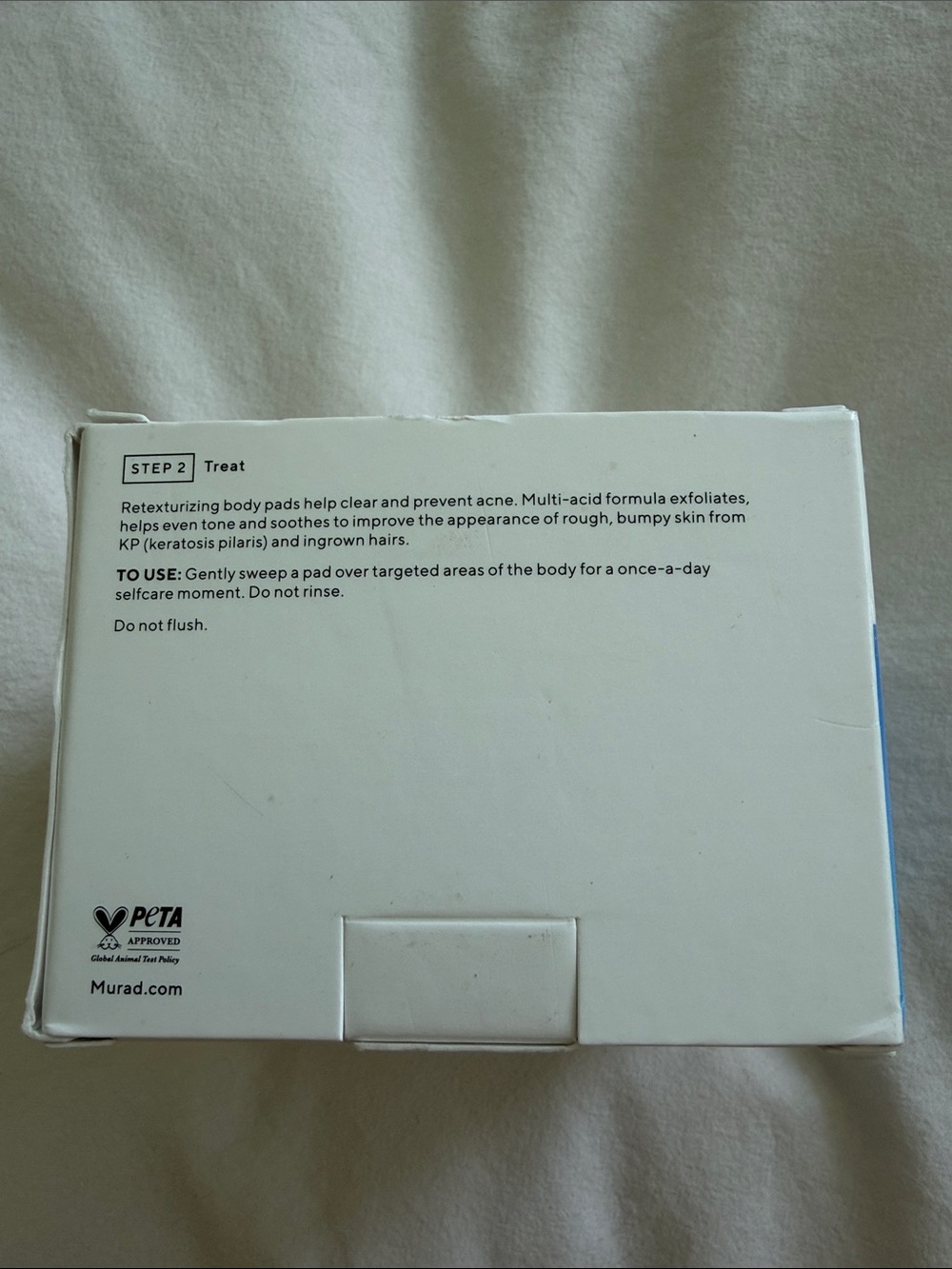 Murad Retexturizing Body Pads in blue and white - Picture 3 of 3